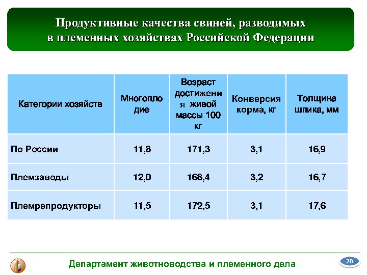 Материалы выступления В. В. Лабинова на Международной конференции "Свиноводство-2013. Итоги первого года в реалиях ВТО"